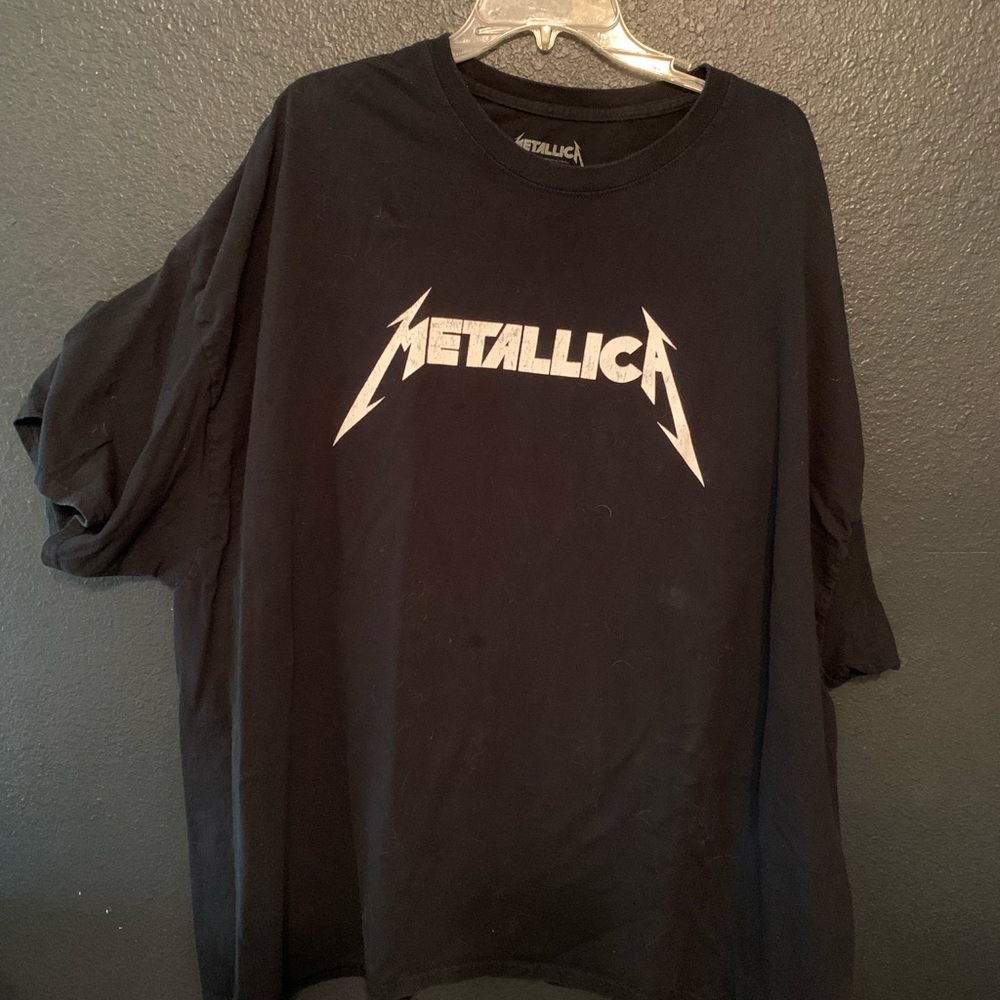 Oversized Metallica tshirt dress, nwot